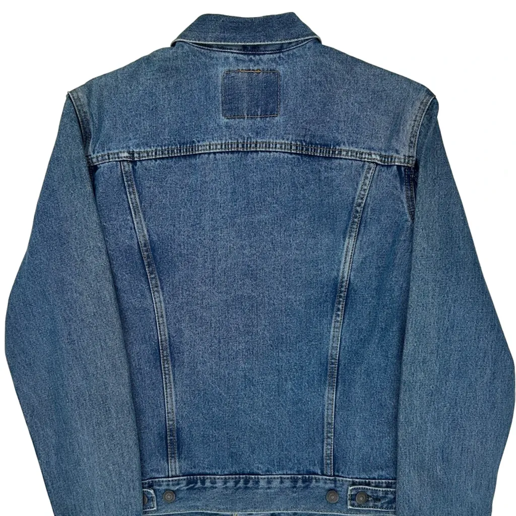 Levis Denim Jacket - Medium Blue Denim - Image 7