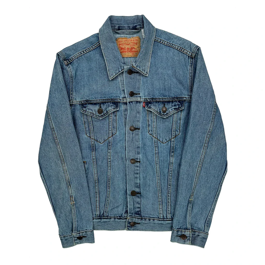 Levis Denim Jacket - Medium Blue Denim