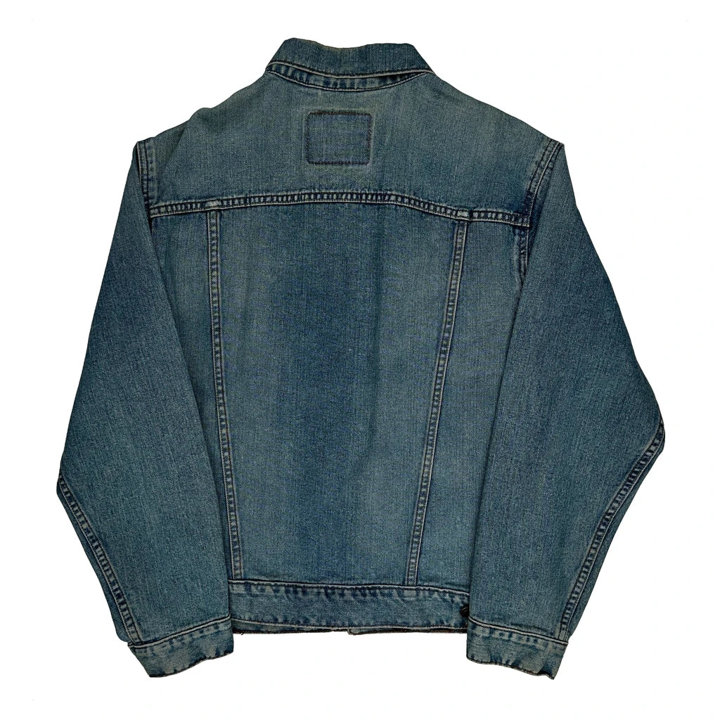 Levis Denim Jacket - Medium Blue Cotton - Image 2