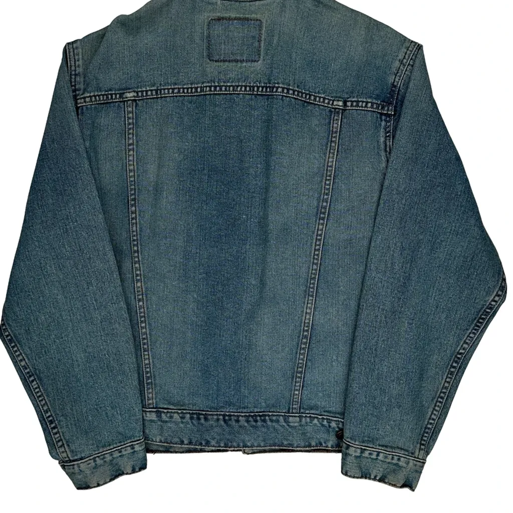 Levis Denim Jacket - Medium Blue Cotton - Image 7