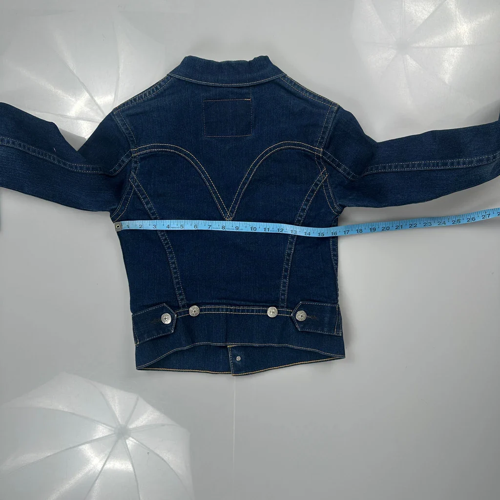 Levis Denim Jacket - No Size Blue Denim - Image 3