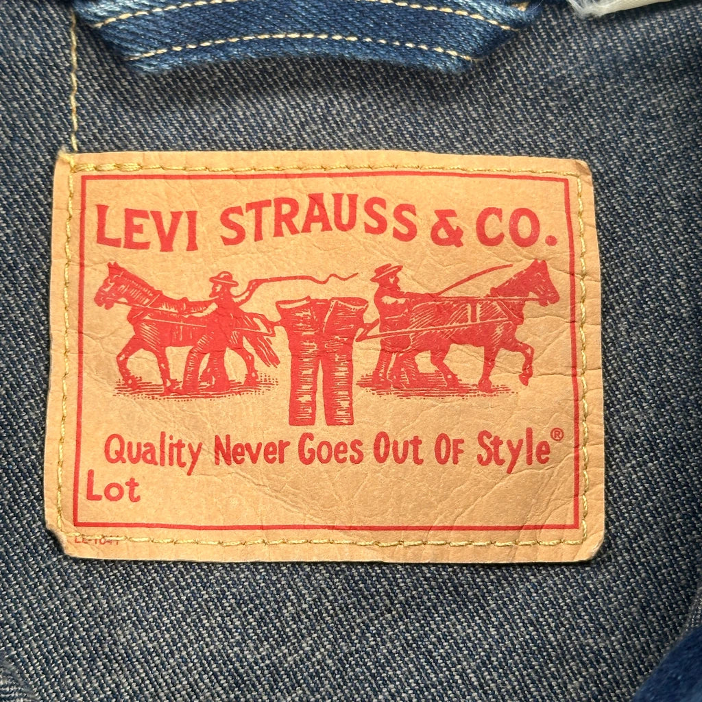 Levis Denim Jacket - No Size Blue Denim - Image 4