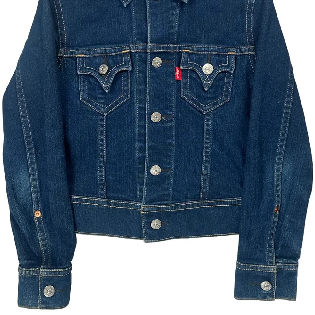 Levis Denim Jacket - No Size Blue Denim - Image 5