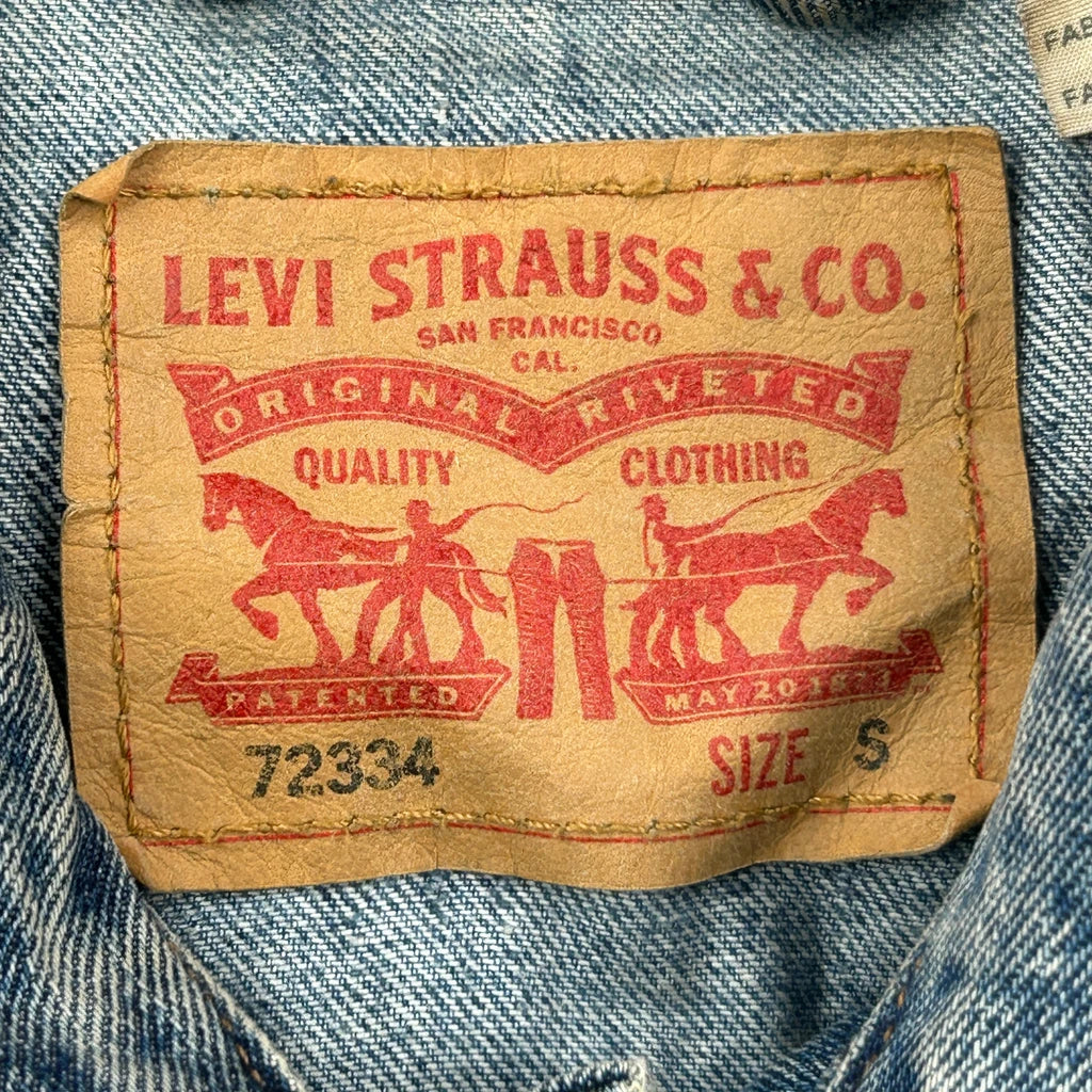 Levis Denim Jacket - Small Blue Denim - Image 3
