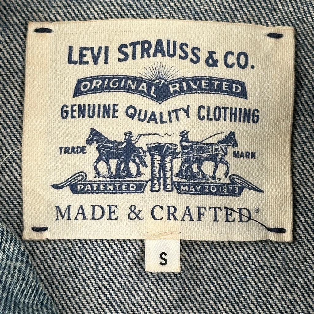 Levis Denim Jacket - Small Blue Denim - Image 3