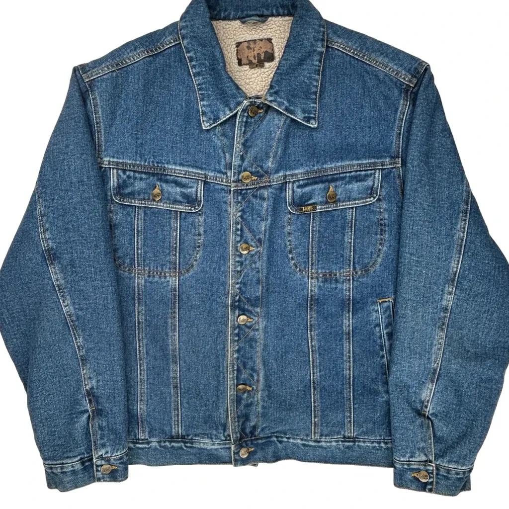 Levis Denim Jacket - XL Blue Denim - Image 5