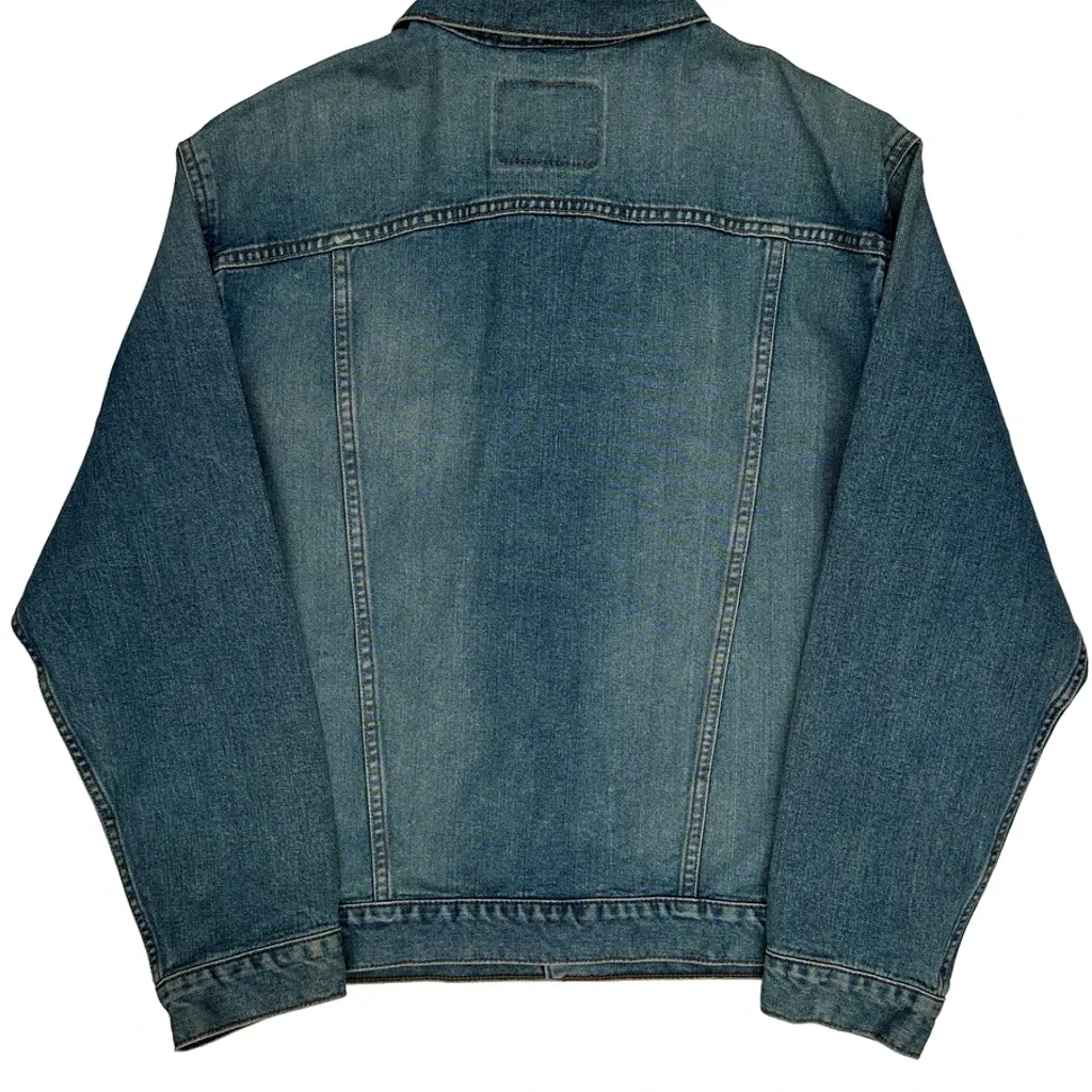 Levis Denim Jacket - XL Blue Cotton - Image 6