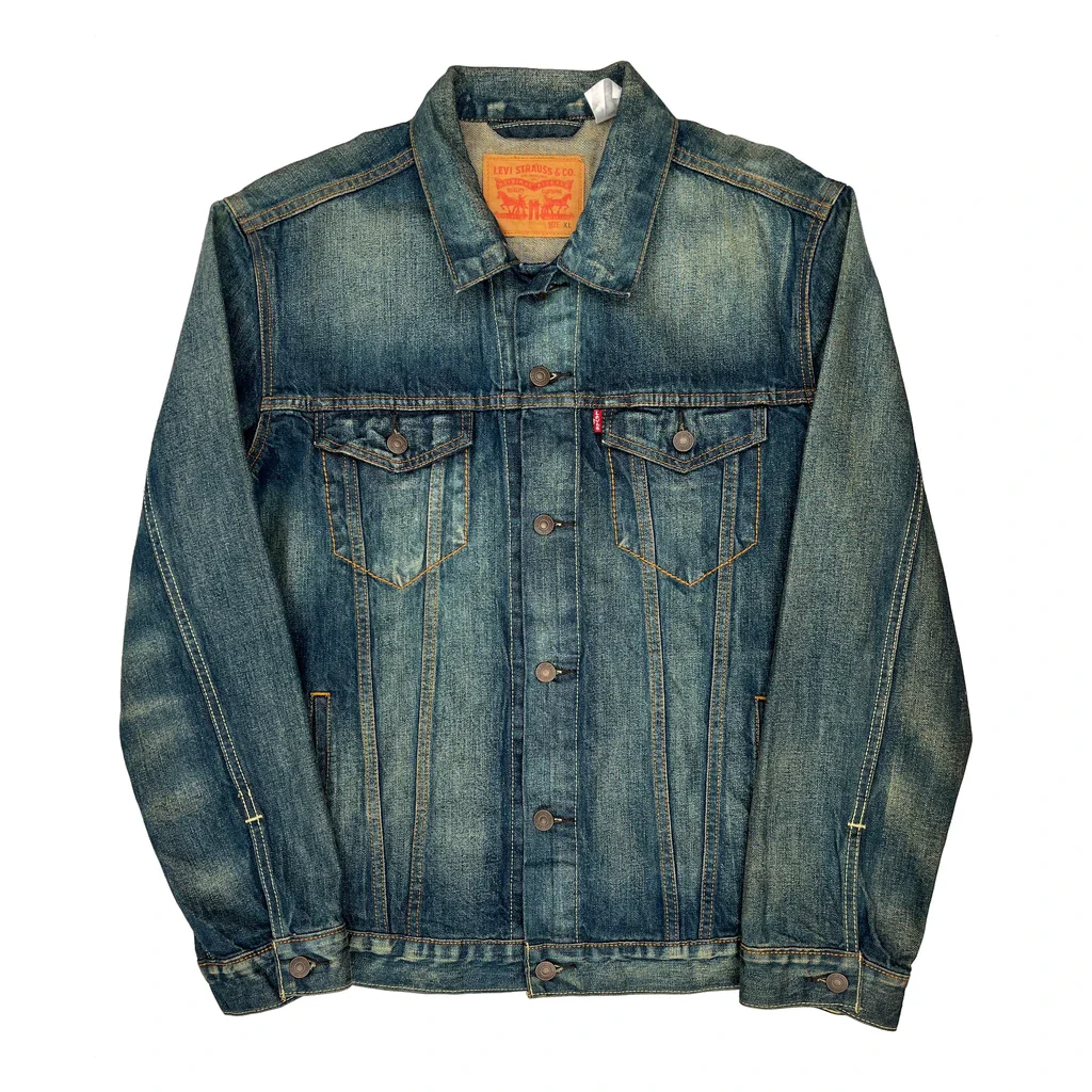 Levis Denim Jacket - XL Blue Denim