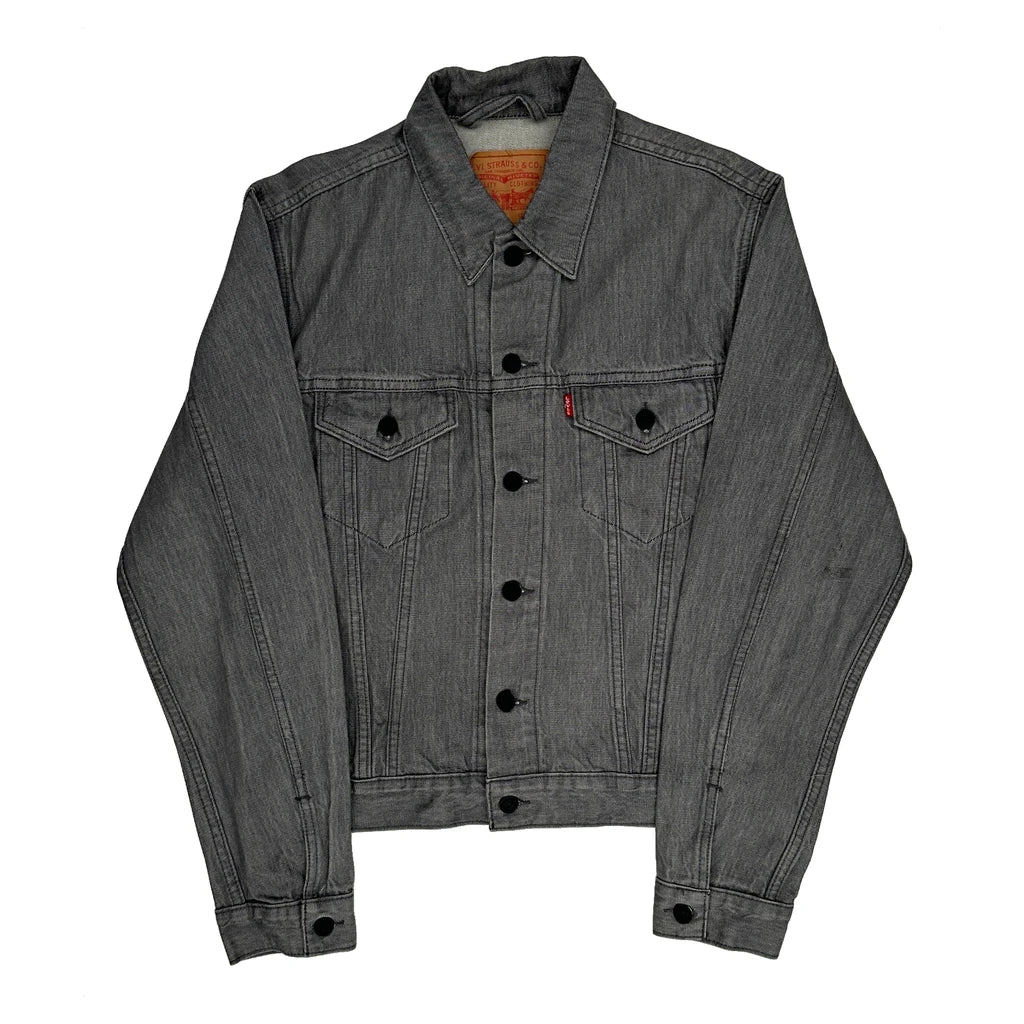 Levis Denim Jacket - Large Grey Denim
