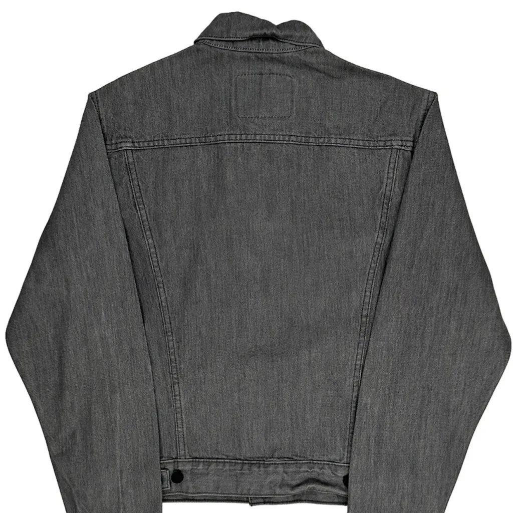 Levis Denim Jacket - Large Grey Denim - Image 6