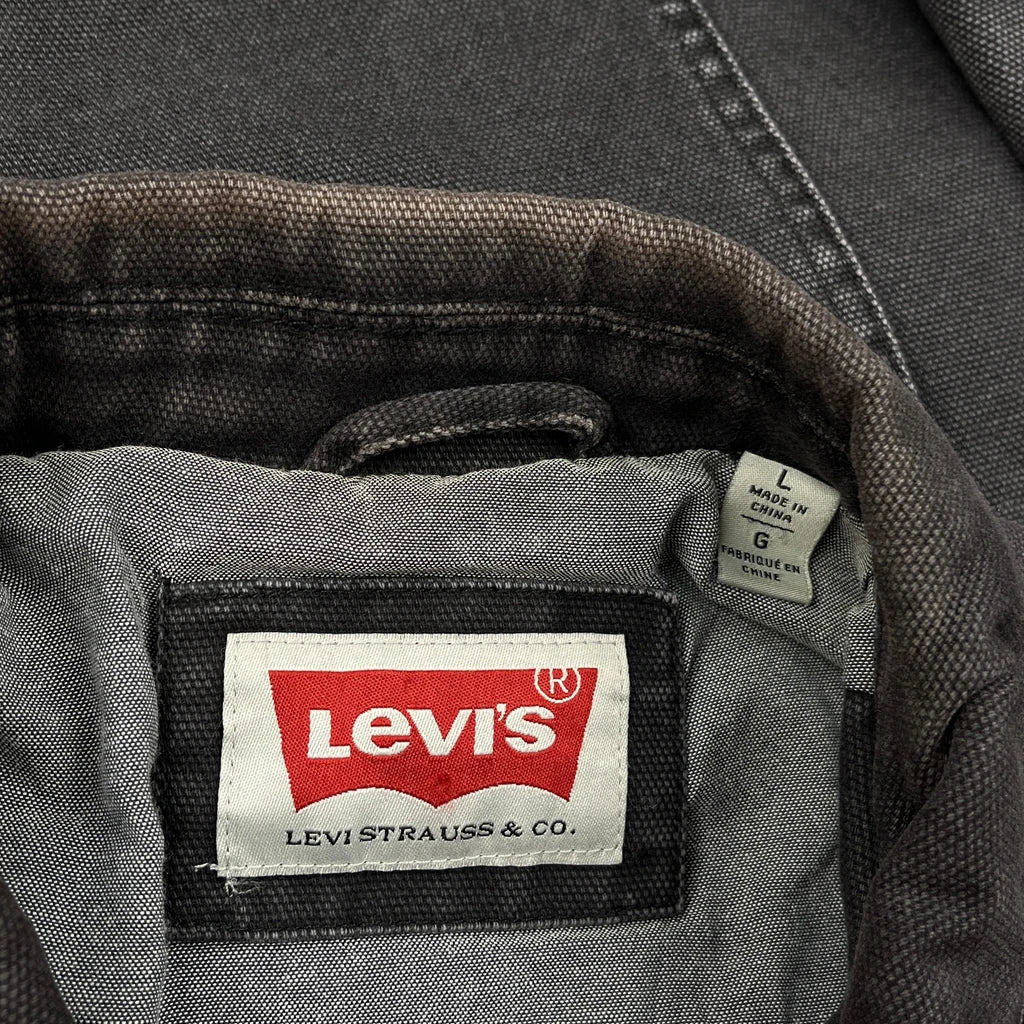 Levis Denim Jacket - Large Grey Denim - Image 2