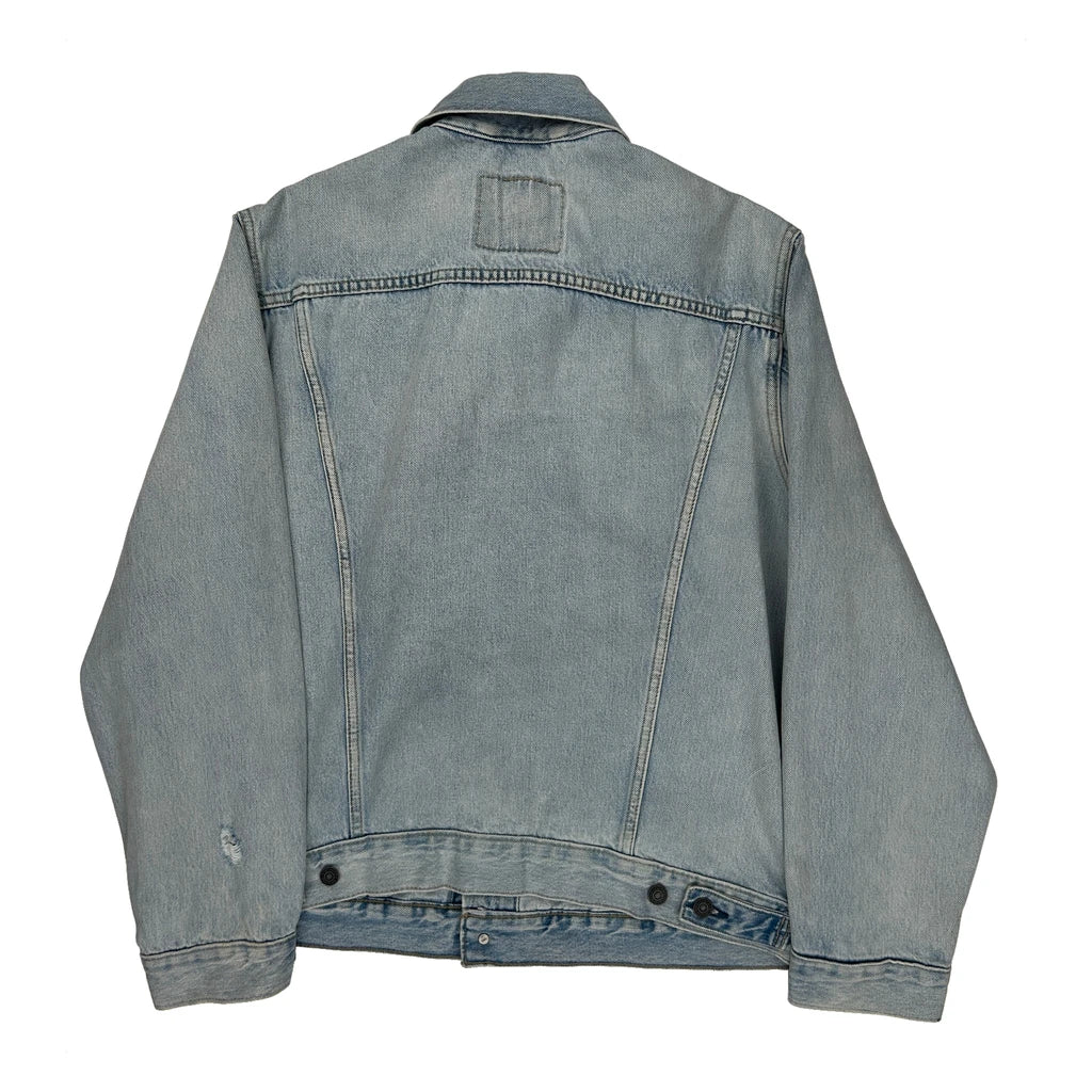 Levis Denim Jacket - Large Light Wash Denim - Image 2