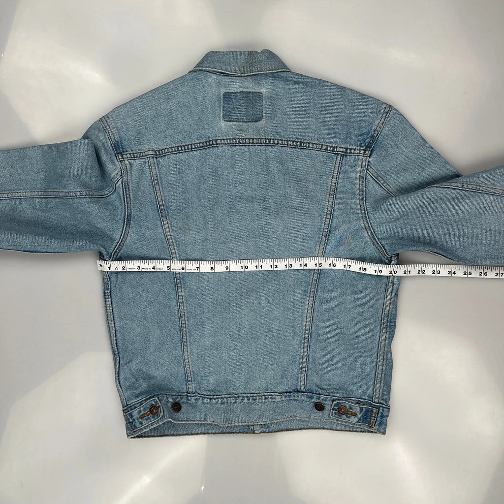 Levis Denim Jacket - Medium Light Wash Denim - Image 3