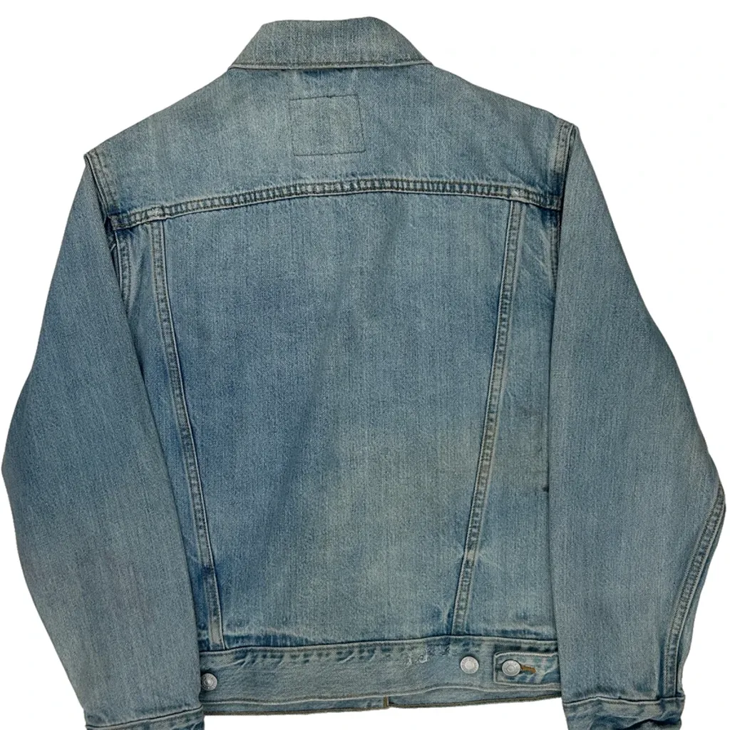 Levis Denim Jacket - Small Light Wash Denim - Image 6