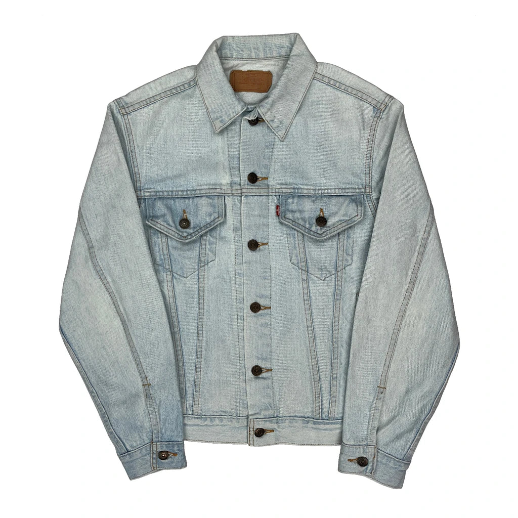 Levis Denim Jacket - Small Light Wash Denim