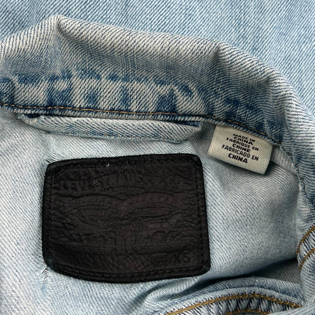 Levis Denim Jacket - XS Light Wash Denim - Image 3