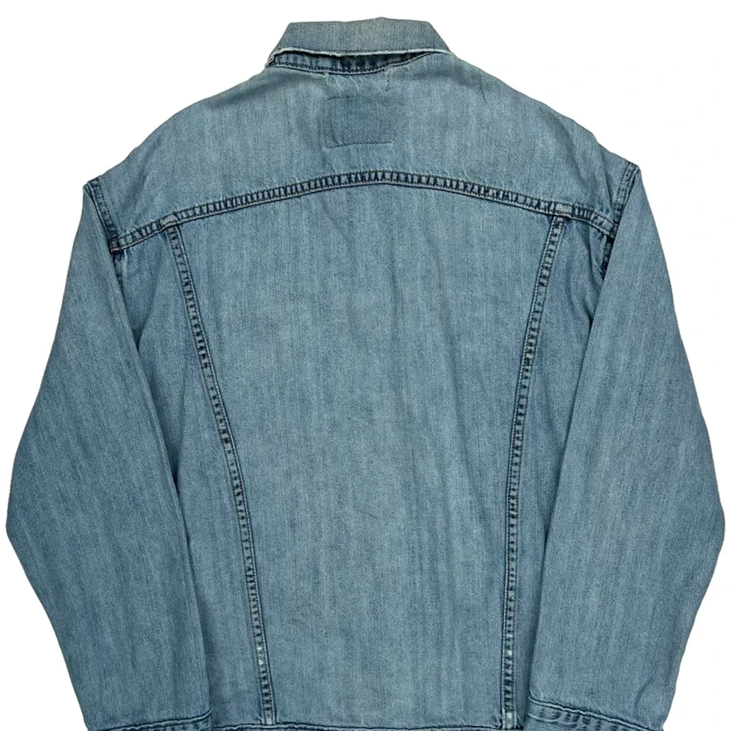 Levis Denim Jacket - XS Light Wash Denim - Image 6