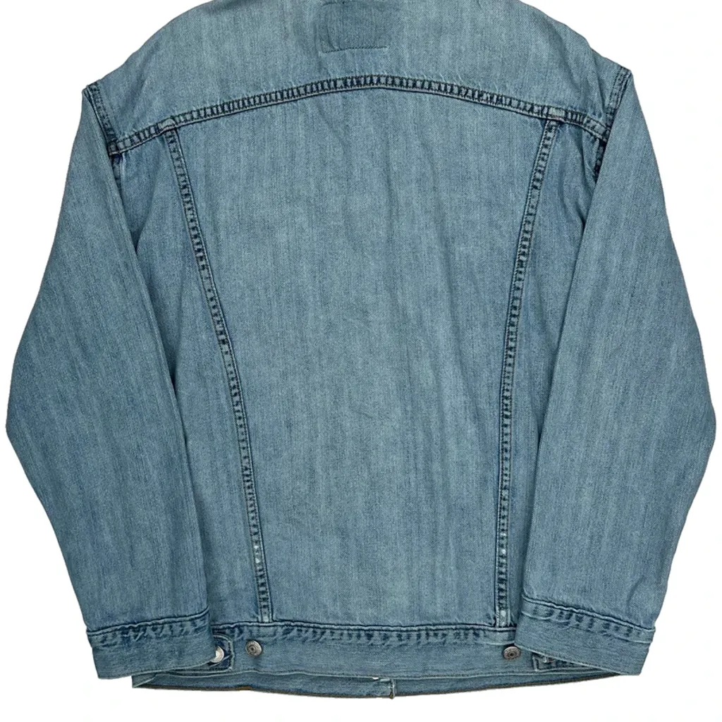 Levis Denim Jacket - XS Light Wash Denim - Image 7