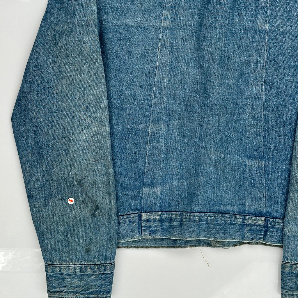 Levis Denim Jacket - Medium Blue Denim - Image 3