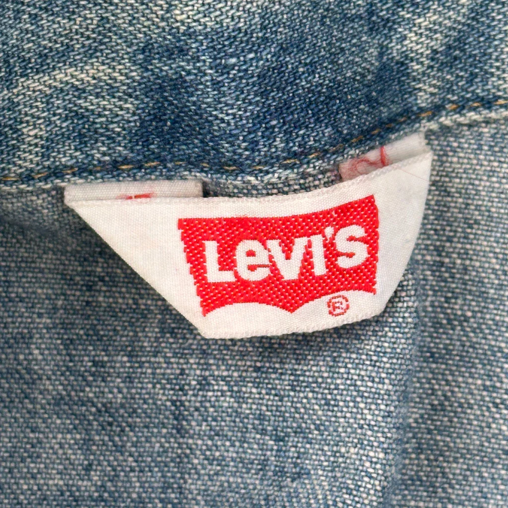 Levis Denim Jacket - Medium Blue Denim - Image 5