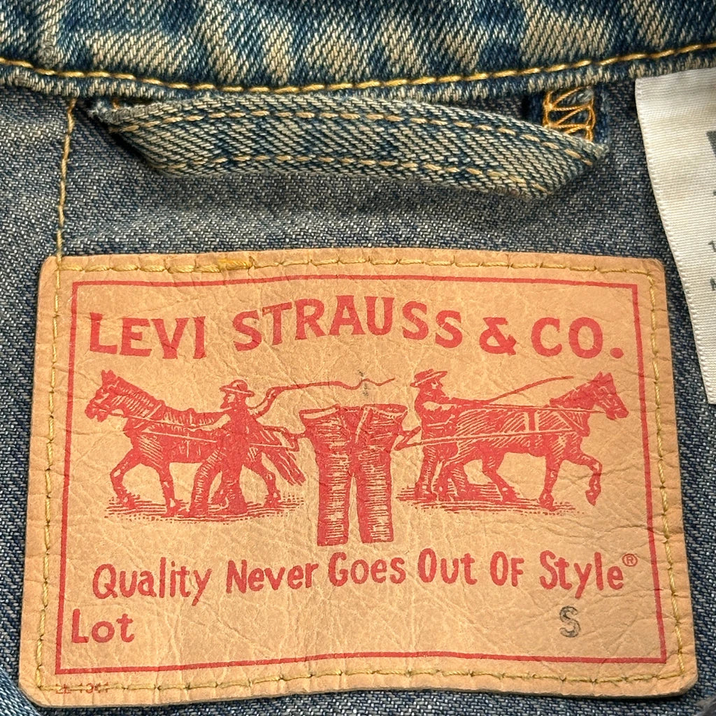 Levis Denim Jacket - Small Blue Denim - Image 3