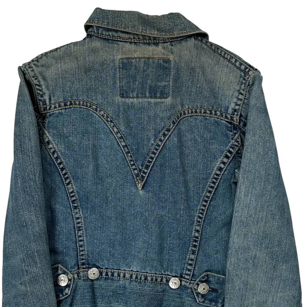 Levis Denim Jacket - Small Blue Denim - Image 6