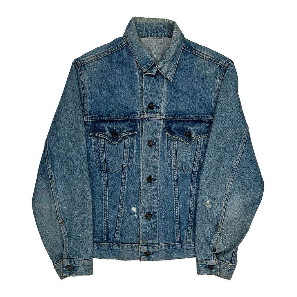 Levis Denim Jacket - Small Blue Denim