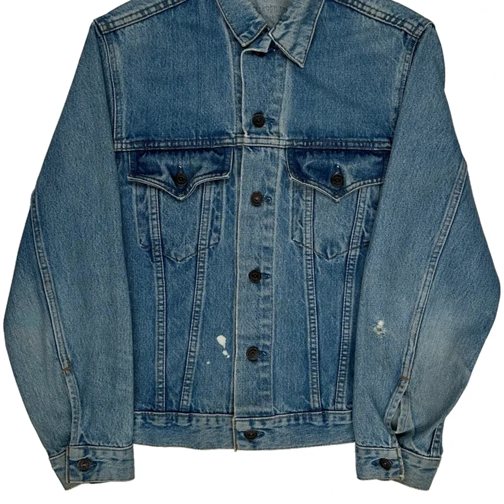 Levis Denim Jacket - Small Blue Denim - Image 4