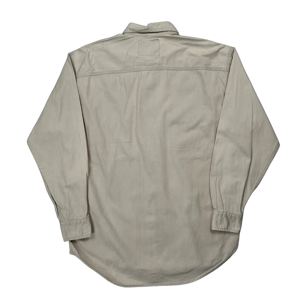 Levis Denim Shirt - Medium Beige Cotton - Image 2
