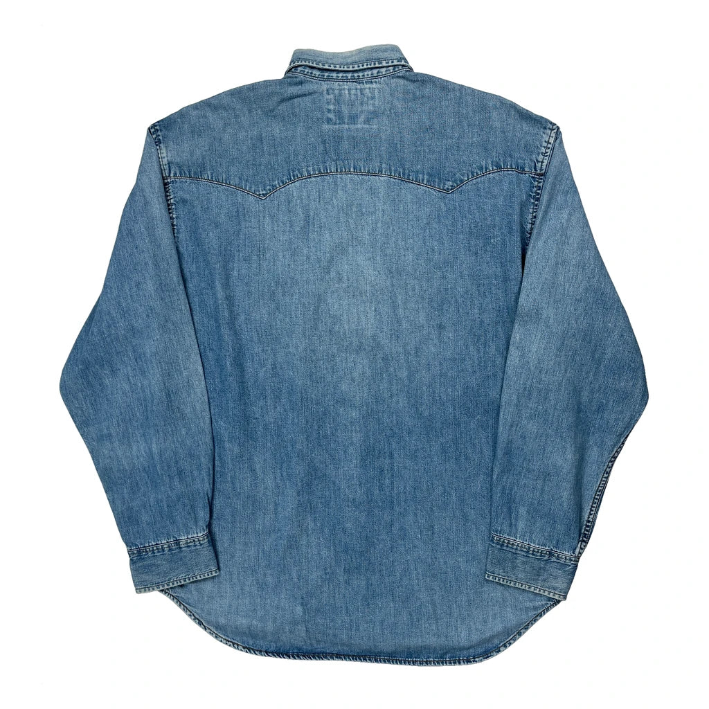 Levis Denim Shirt - Large Blue Denim - Image 2