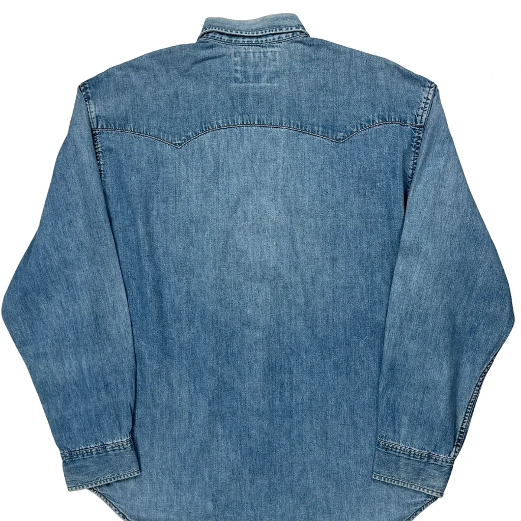 Levis Denim Shirt - Large Blue Denim - Image 6