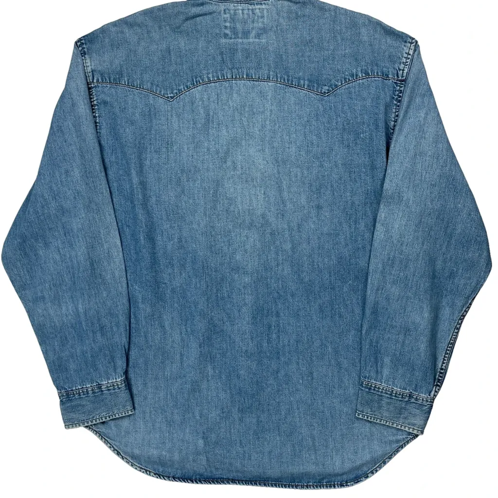 Levis Denim Shirt - Large Blue Denim - Image 7
