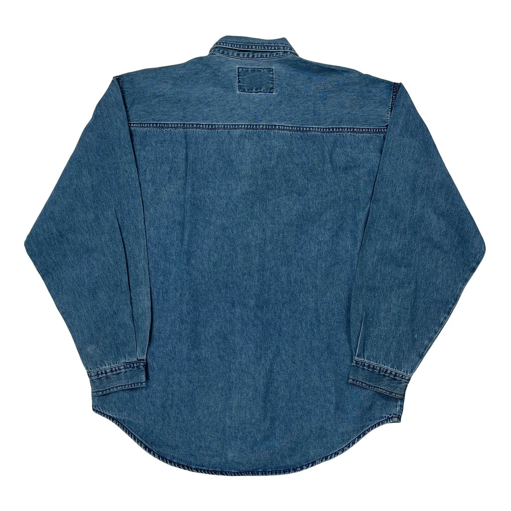 Levis Denim Shirt - Large Blue Cotton - Image 2
