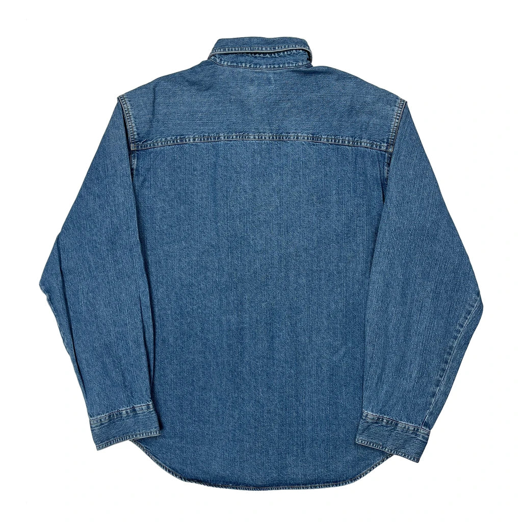 Levis Denim Shirt - Large Blue Cotton - Image 2