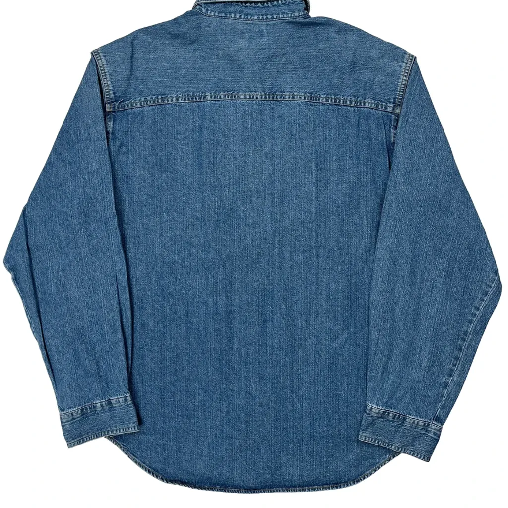 Levis Denim Shirt - Large Blue Cotton - Image 6