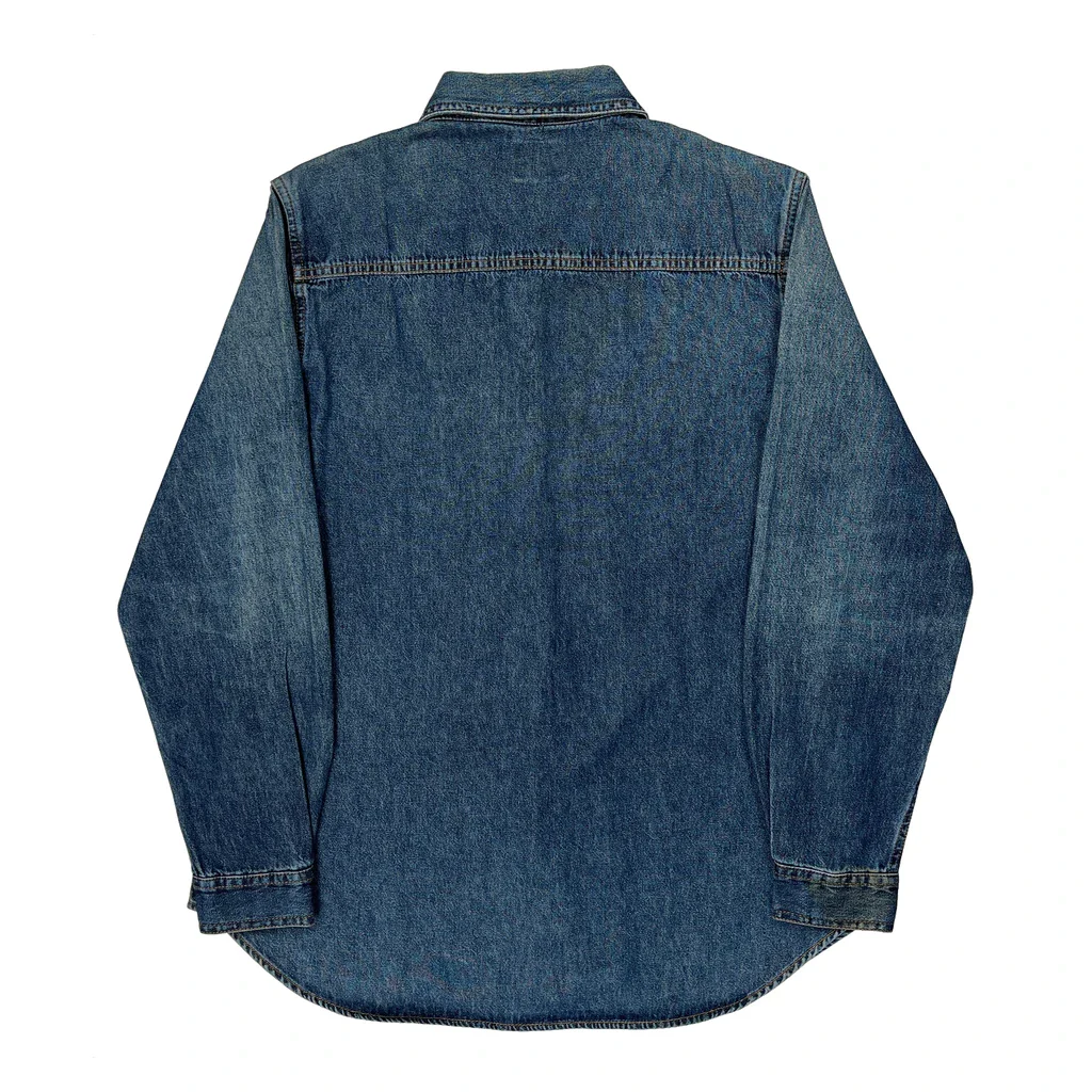 Levis Denim Shirt - Large Blue Cotton - Image 2