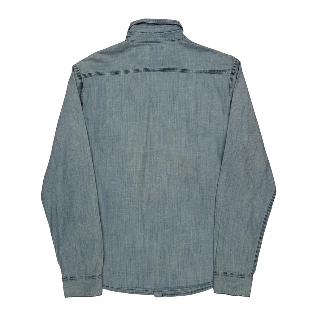 Levis Denim Shirt - Large Blue Cotton - Image 2