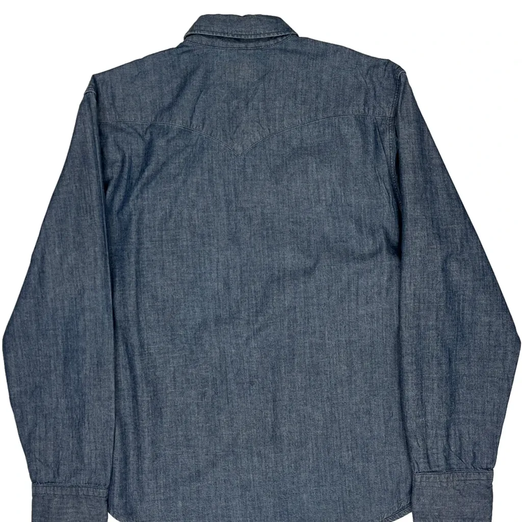 Levis Denim Shirt - Large Blue Cotton - Image 7