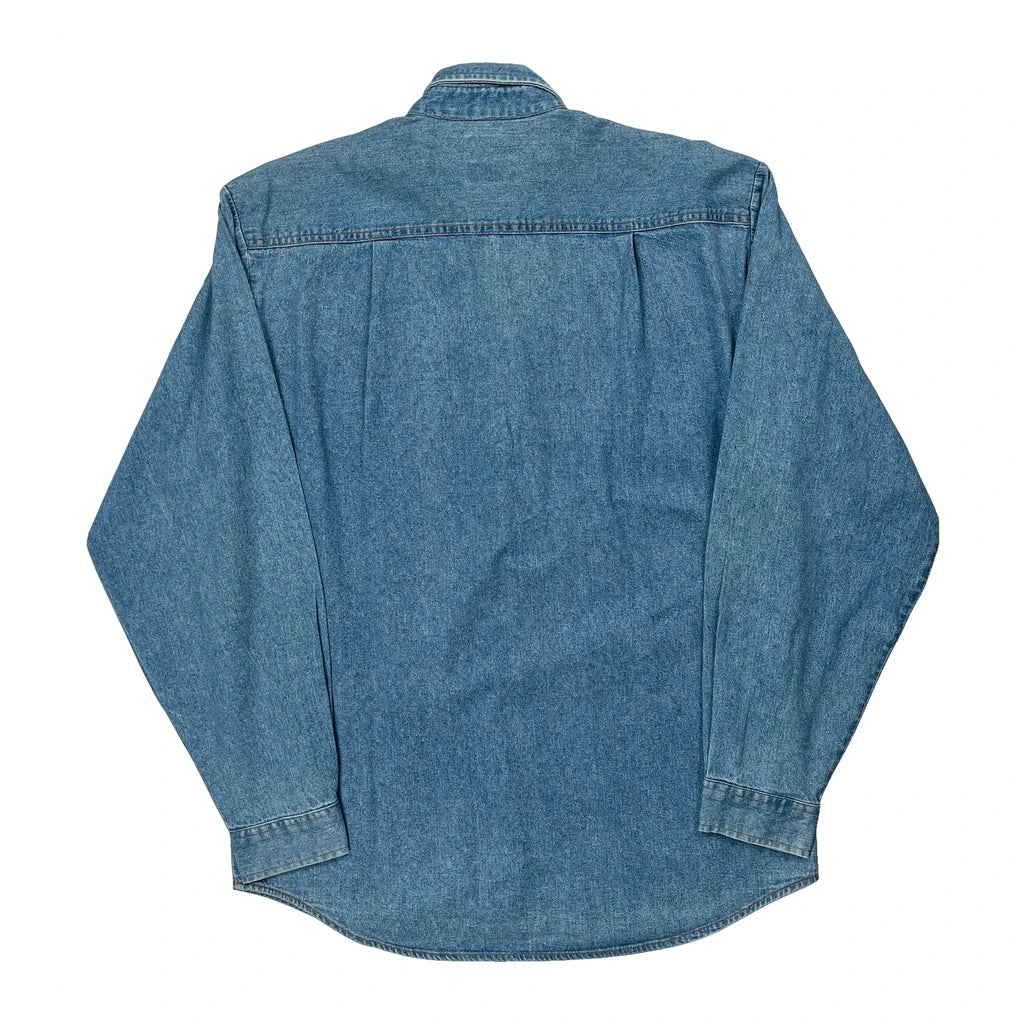 Levis Denim Shirt - Medium Blue Cotton - Image 2