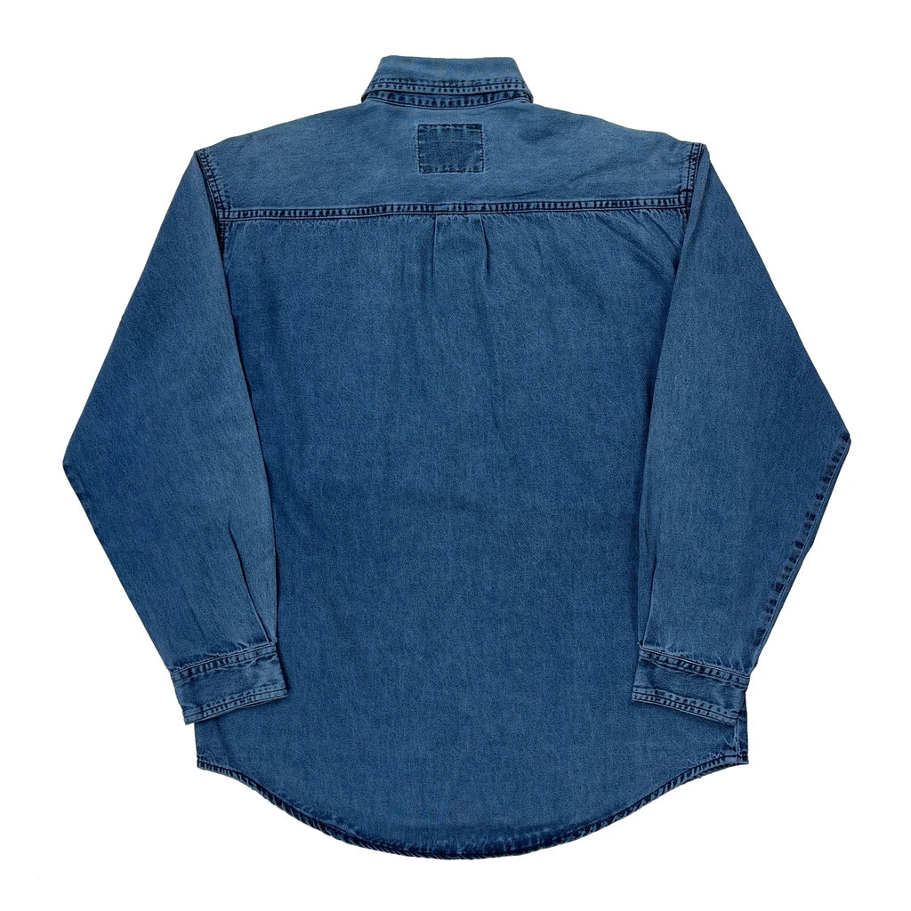 Levis Denim Shirt - Medium Blue Cotton - Image 2