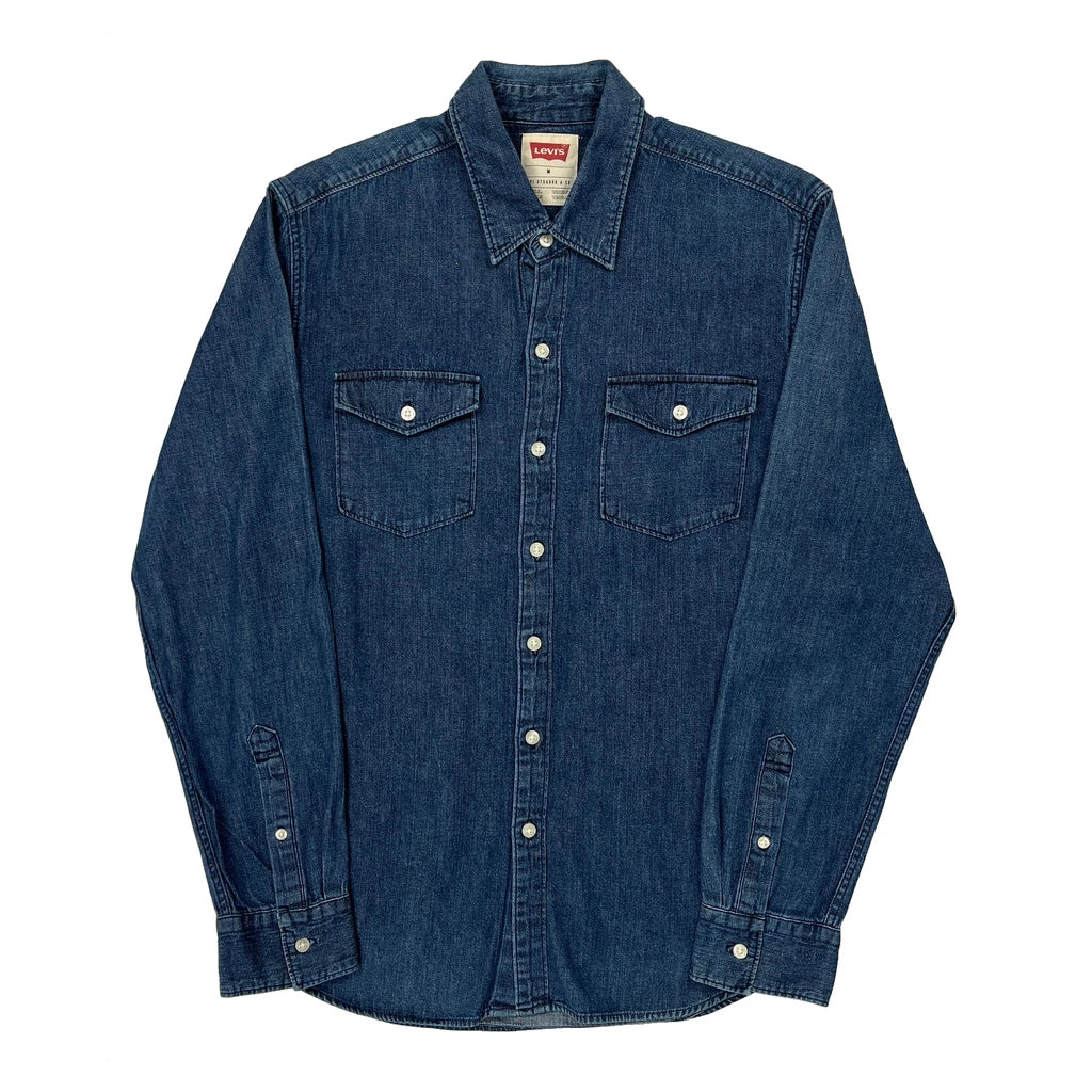 Levis Denim Shirt - Medium Blue Denim