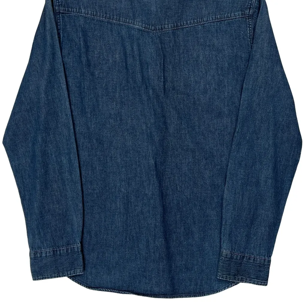 Levis Denim Shirt - Medium Blue Denim - Image 6