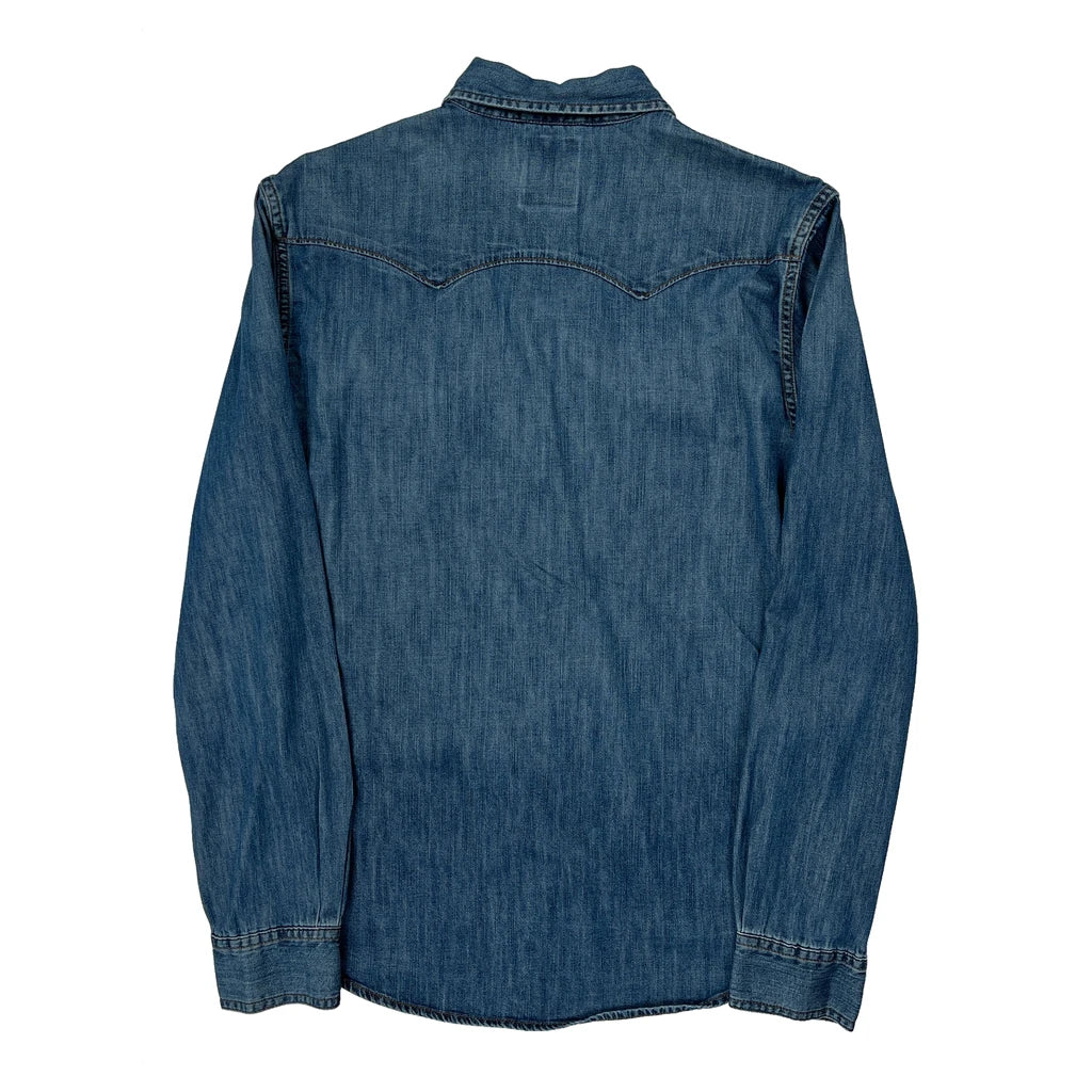 Levis Denim Shirt - Medium Blue Denim - Image 2