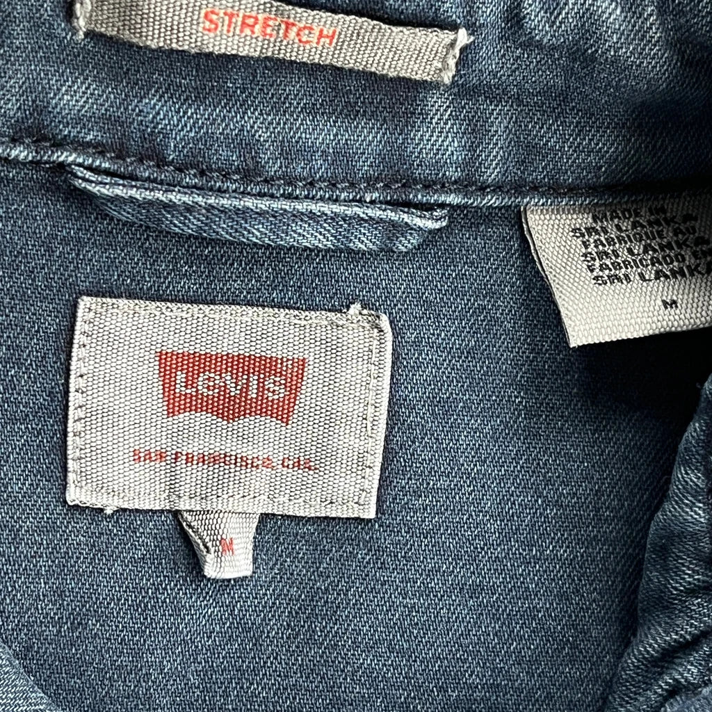 Levis Denim Shirt - Medium Blue Denim - Image 3