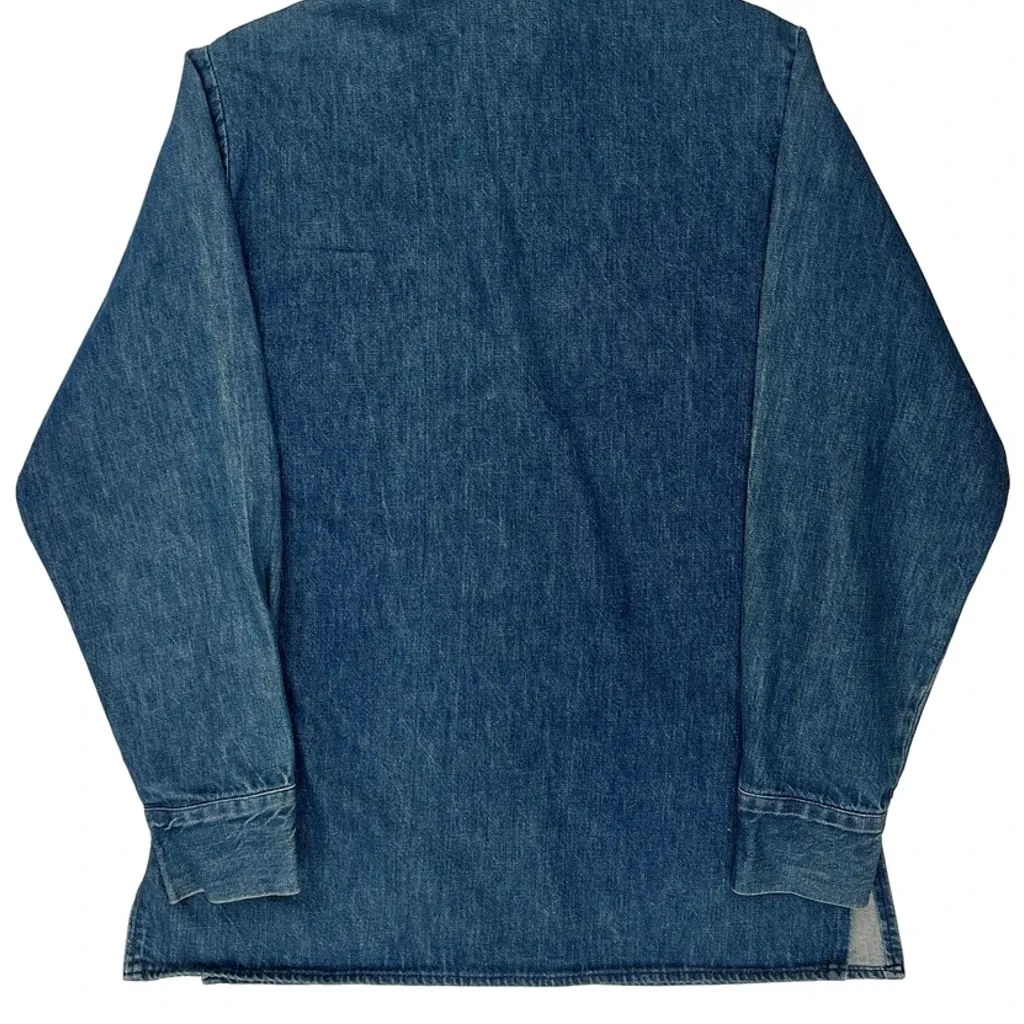 Levis Denim Shirt - Medium Blue Denim - Image 6