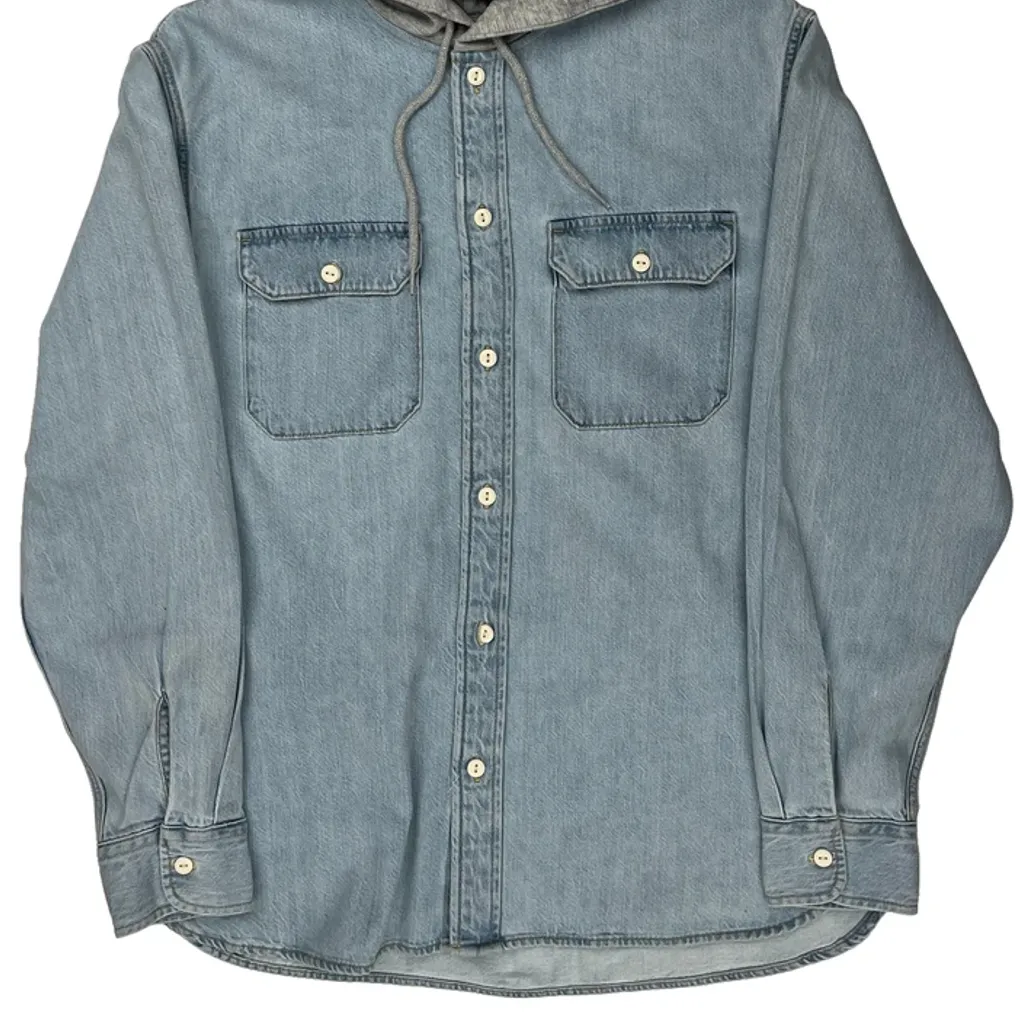 Levis Denim Shirt - Medium Blue Cotton - Image 5
