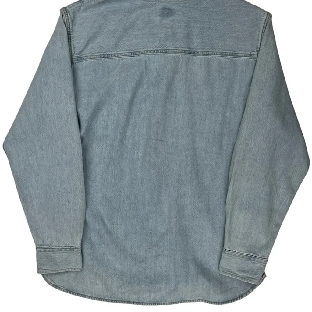 Levis Denim Shirt - Medium Blue Cotton - Image 7