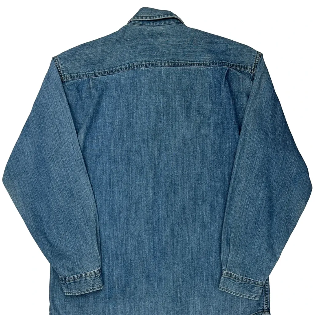 Levis Denim Shirt - Medium Blue Denim - Image 7
