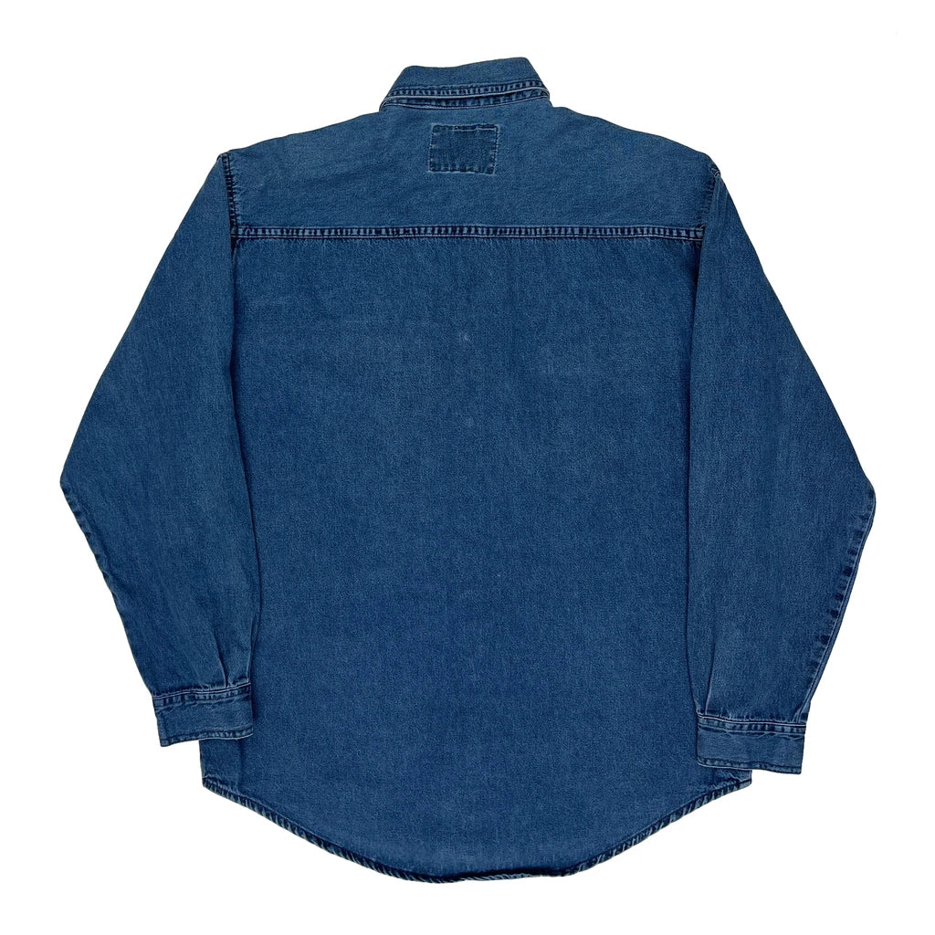 Levis Denim Shirt - Medium Blue Cotton - Image 2