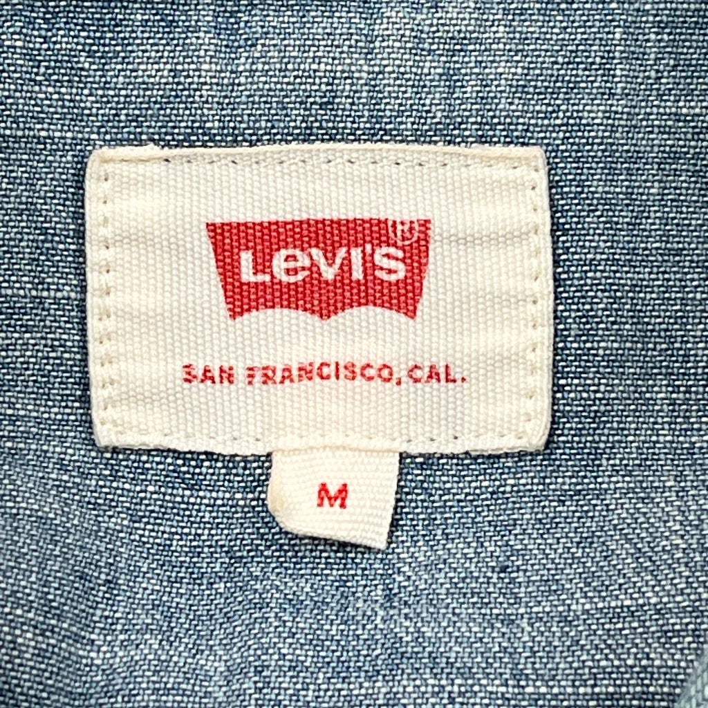 Levis Denim Shirt - Medium Blue Denim - Image 3